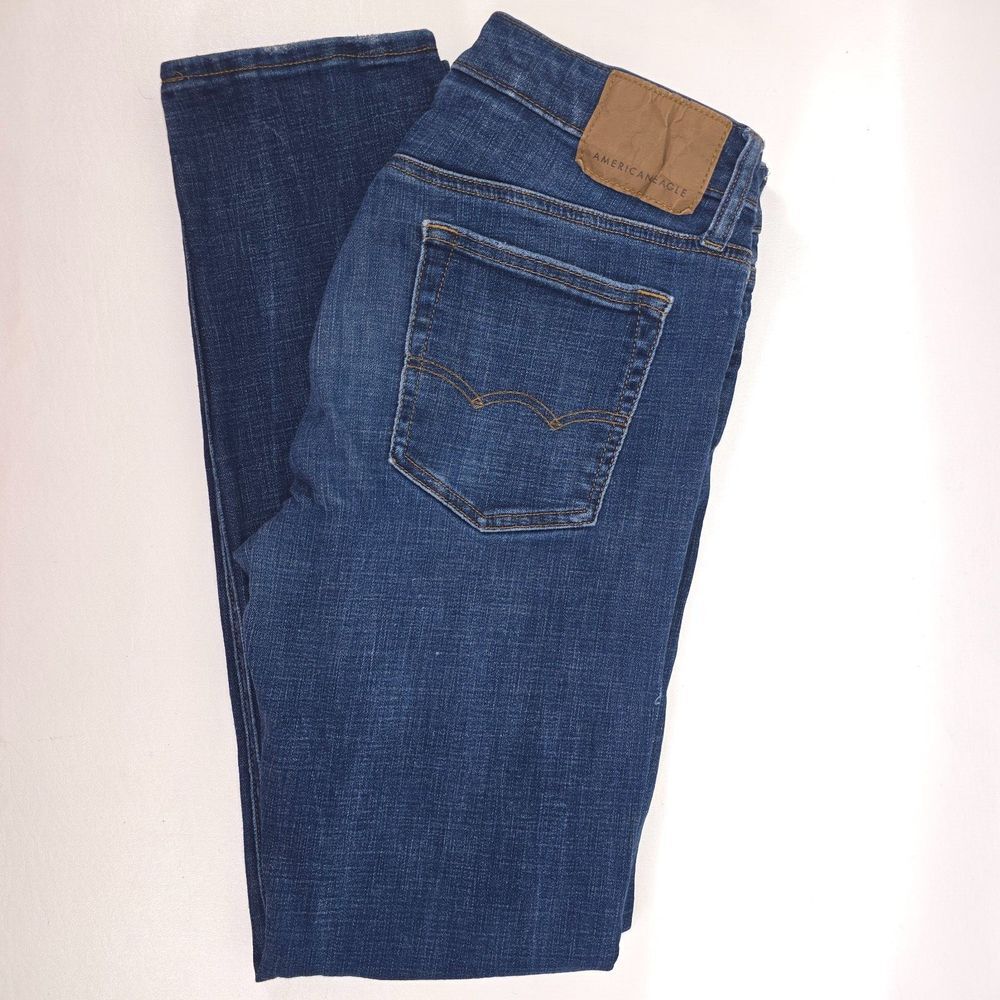 American Eagle Outfitters Jeans Men 30x31 Dark Faded Slim Fit Next Level Flex